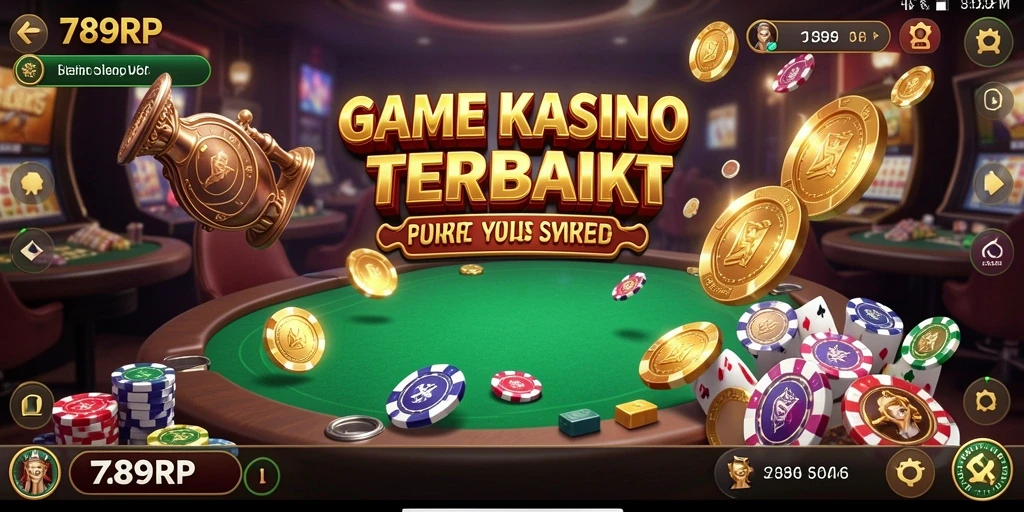 Tampilan gameplay mendebarkan di 789RP dengan berbagai permainan Kasino.