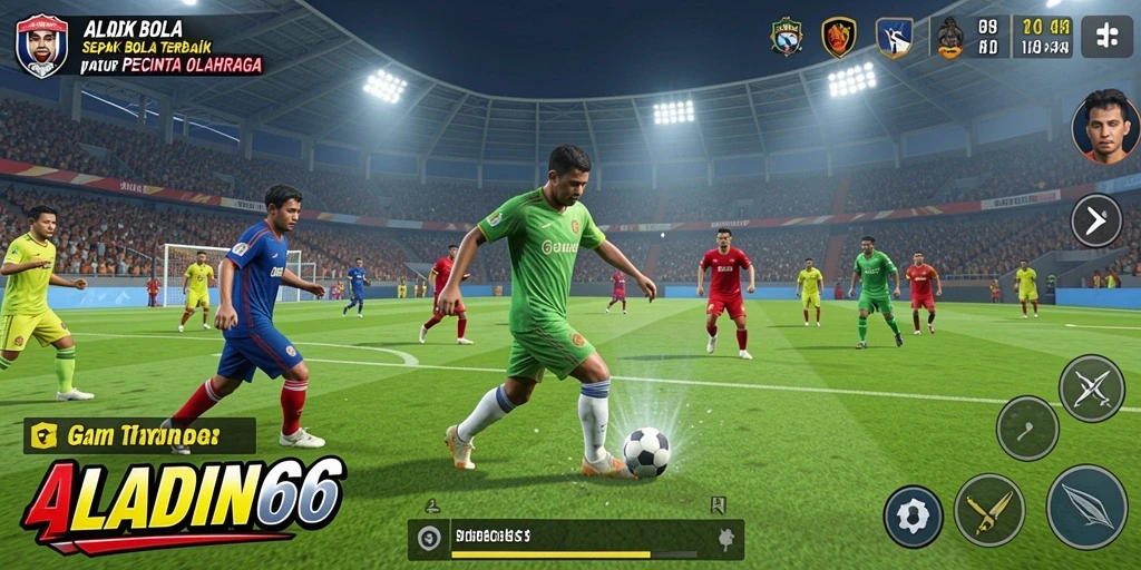 Tampilan gameplay seru dan menegangkan dalam ALADIN66.