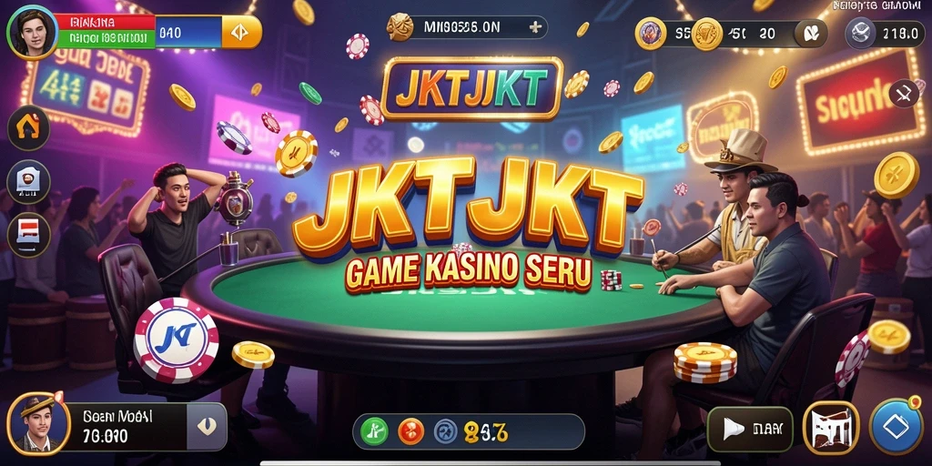 Tampilan gameplay JKTJKT yang menegangkan dan mengasyikkan.