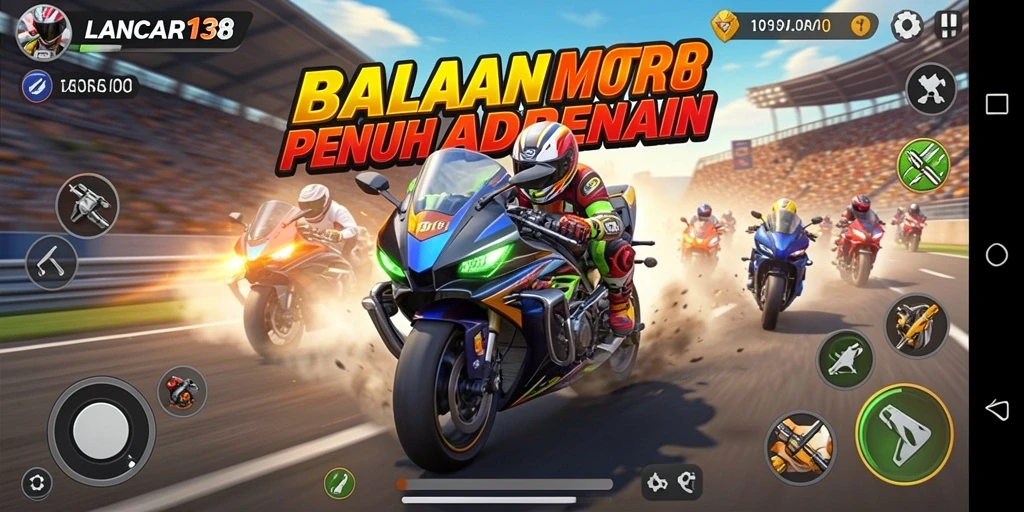 Tampilan seru dari gameplay LANCAR138 yang memukau.