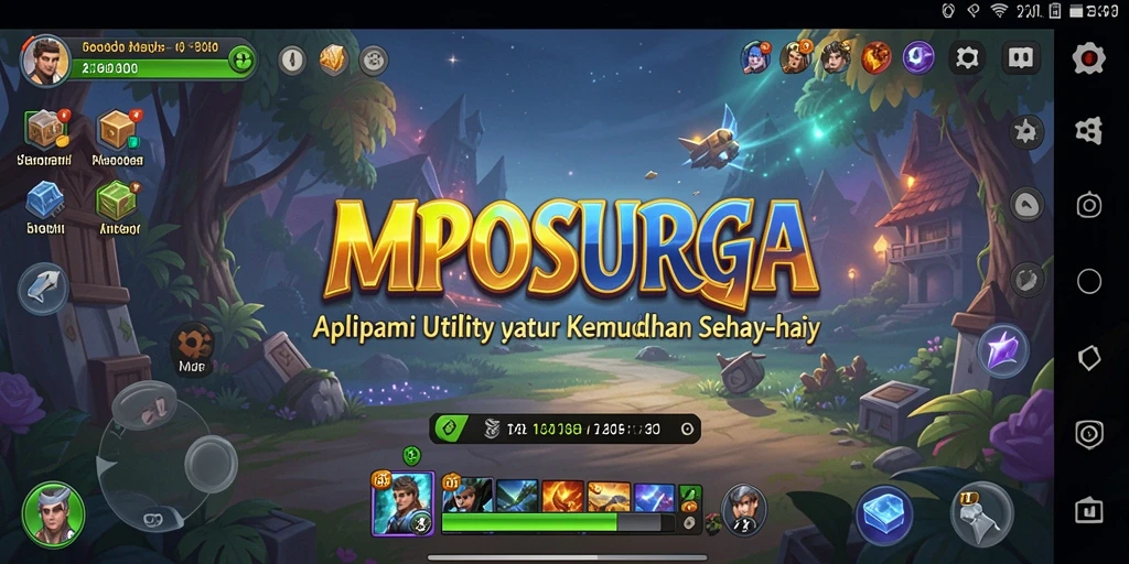 Screenshot utama MPOSURGA menampilkan pengaturan daftar tugas pengguna.