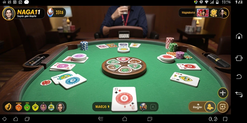 Tampilan gameplay NAGA11 yang asyik dan interaktif.