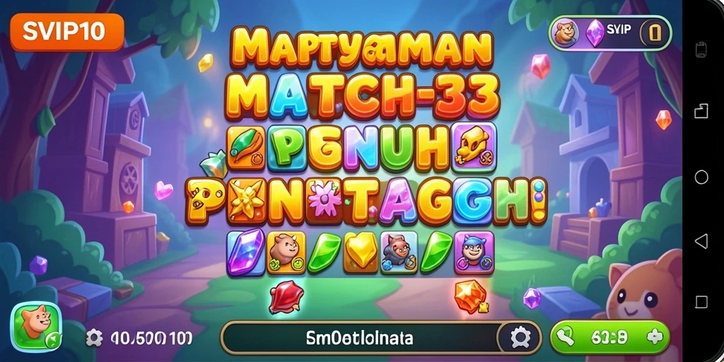 Tampilan gameplay SVIP10 yang menarik dengan grafis penuh warna.