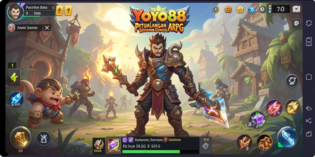 Gameplay mendebarkan dalam dunia fantastis YOYO88.